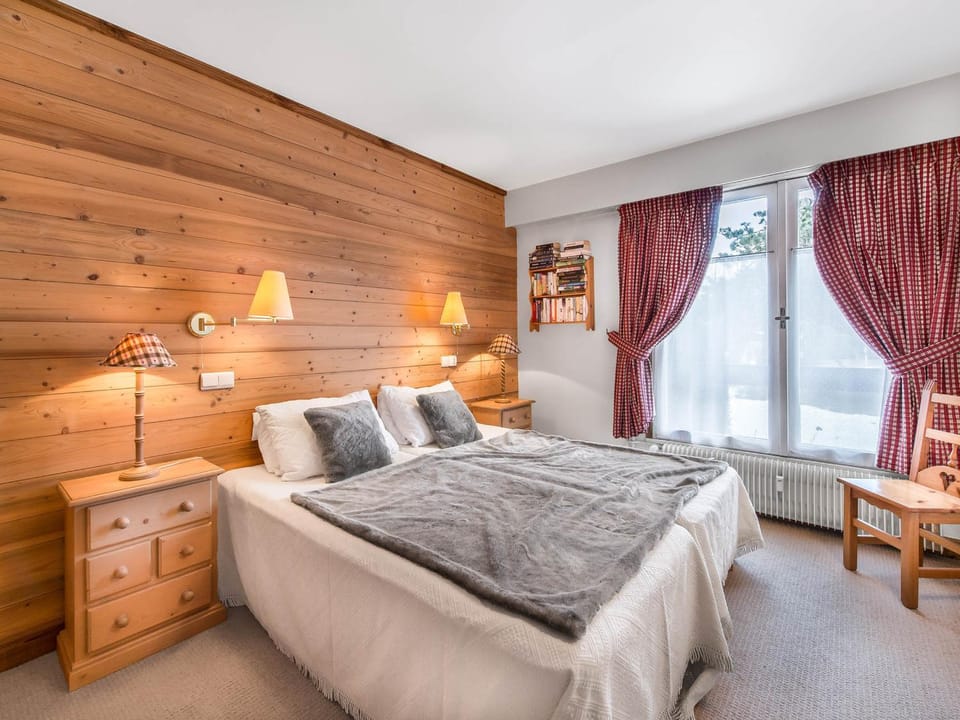 Appartement 2 chambres avec balcon, parking, piscine et Wi-Fi près du centre de Megève - FR-1-453-175 Apartment in Megève