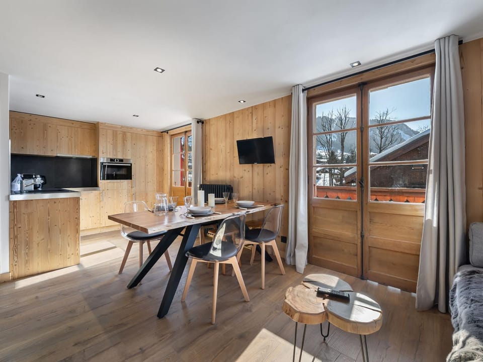 Charmant appartement, 2 ch, centre Megève, parking, wifi - FR-1-453-176 Apartment in Megève