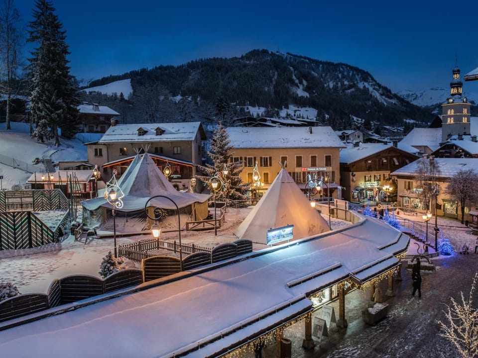 Charmant appartement, 2 ch, centre Megève, parking, wifi - FR-1-453-176 Apartment in Megève