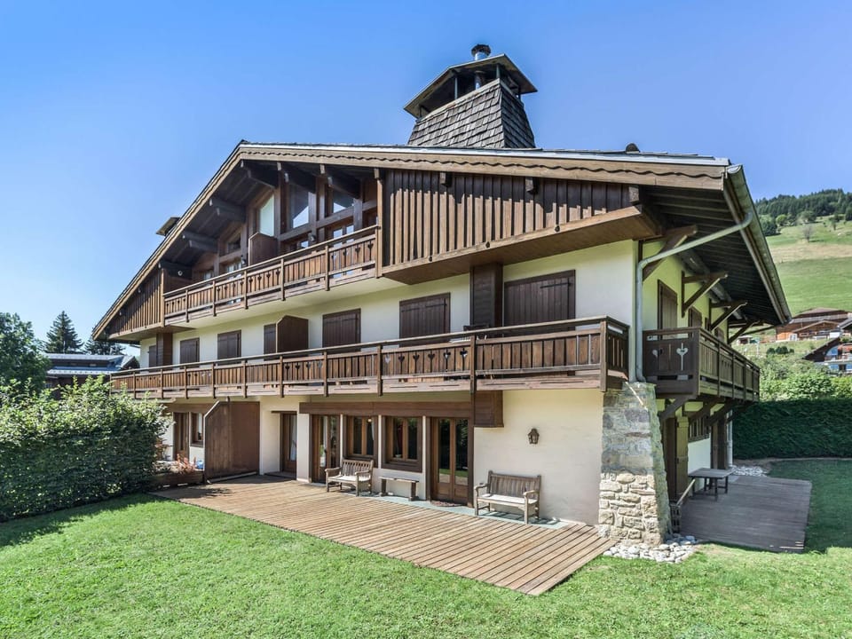 Appartement 4 pièces avec terrasse, jardin et parking - Megève Coin, proche centre et pistes - FR-1-453-196 Apartment in Combloux