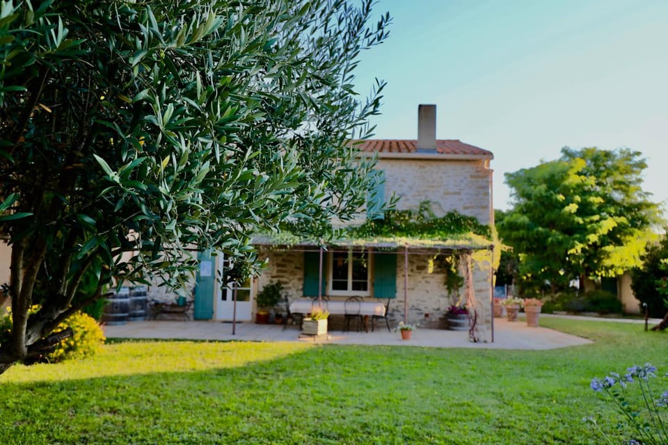 Patio, Facade/entrance, Summer, Garden, Balcony/Terrace, On site, Garden view, Sunrise