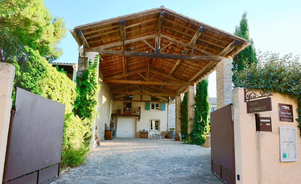 Patio, Facade/entrance, Garden view, Street view