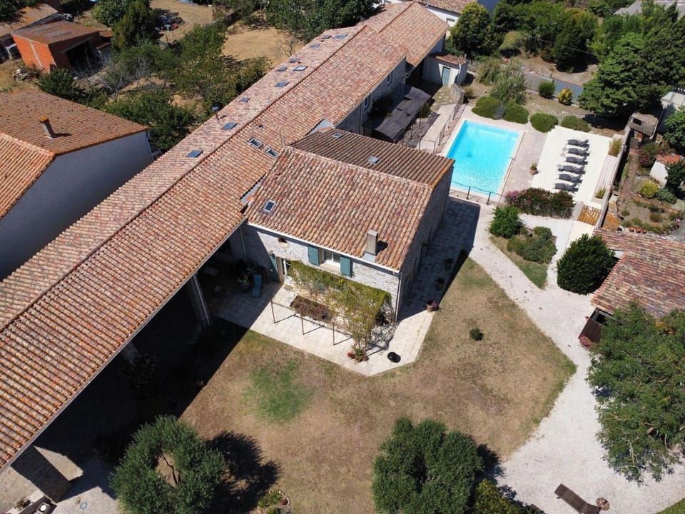 Bird's eye view, Pool view, Swimming pool