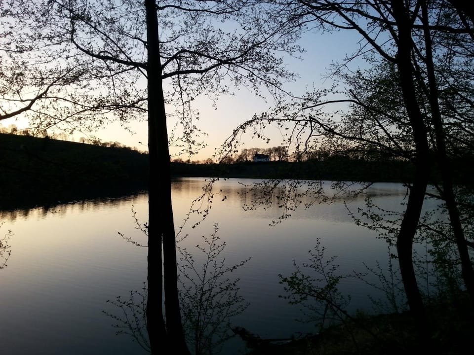Natural landscape, Hiking, Sunset