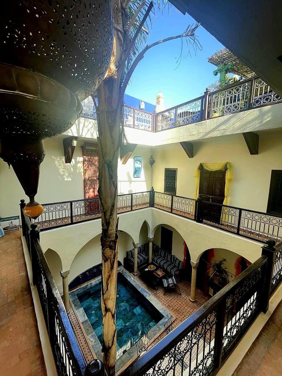 Patio, Day, Natural landscape, View (from property/room), Balcony/Terrace, Pool view, Swimming pool