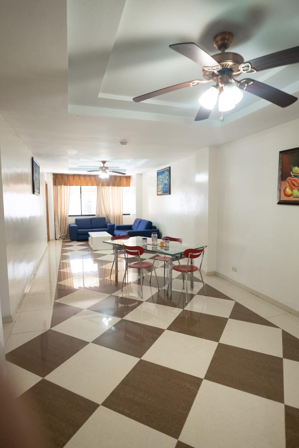 Living room, Dining area