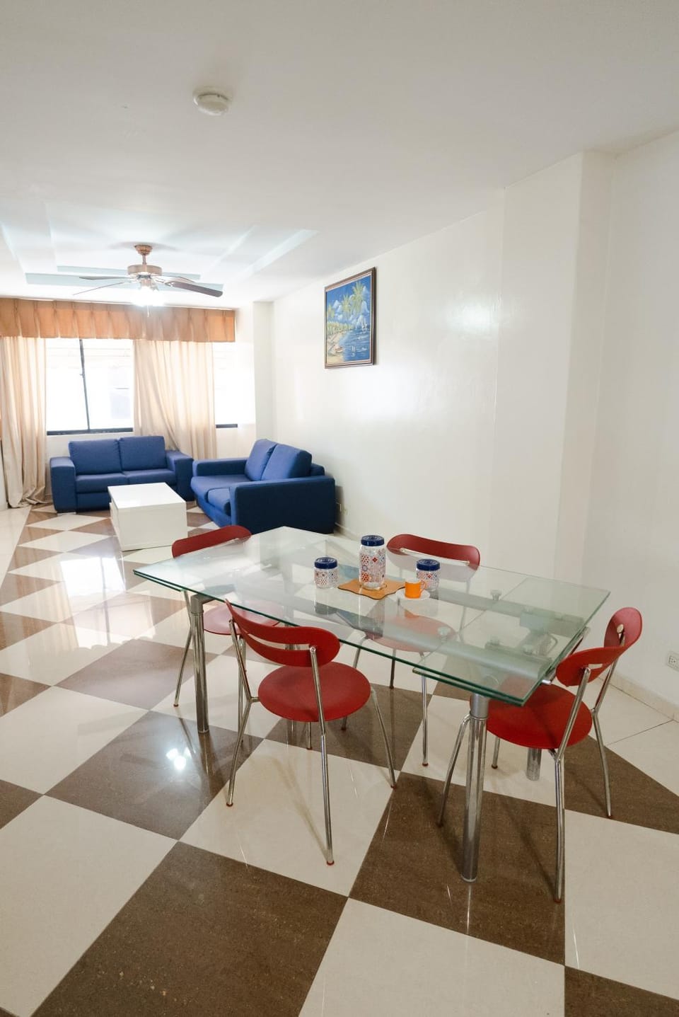 Living room, Dining area
