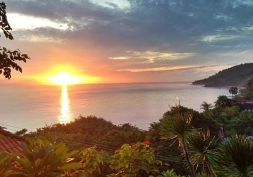 Natural landscape, Sea view, Sunrise