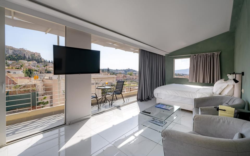TV and multimedia, View (from property/room), Balcony/Terrace, Photo of the whole room, Landmark view