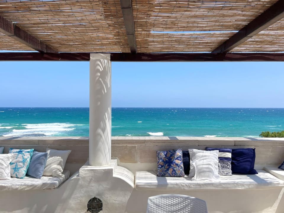 View (from property/room), Balcony/Terrace, Sea view