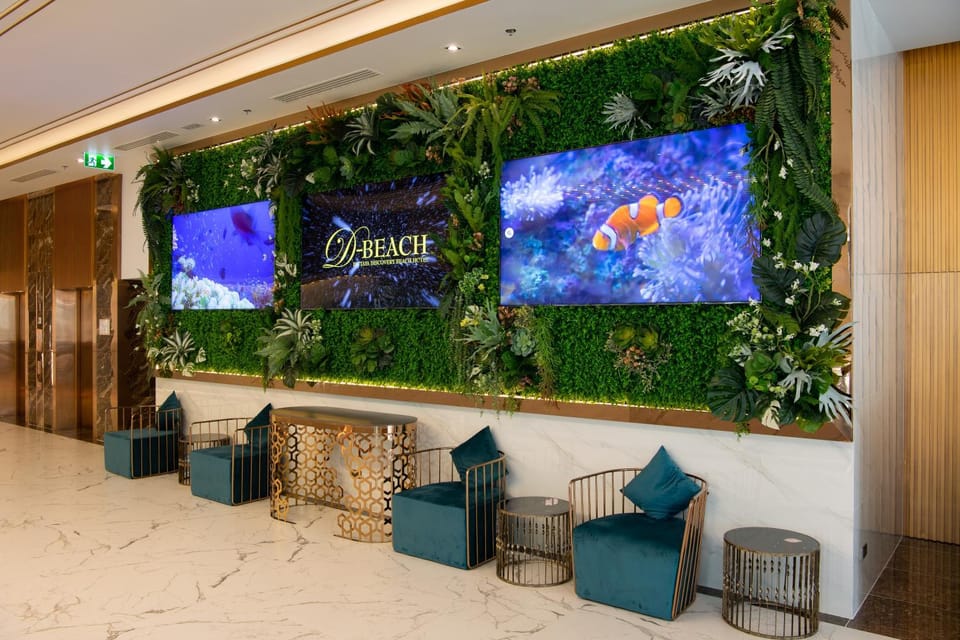 Lobby or reception, Decorative detail