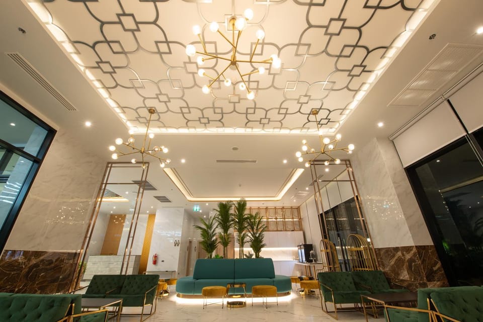 Lobby or reception, Decorative detail