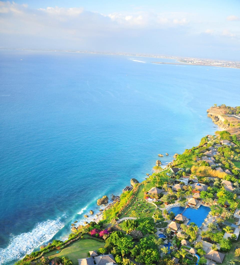 Bird's eye view, Sea view