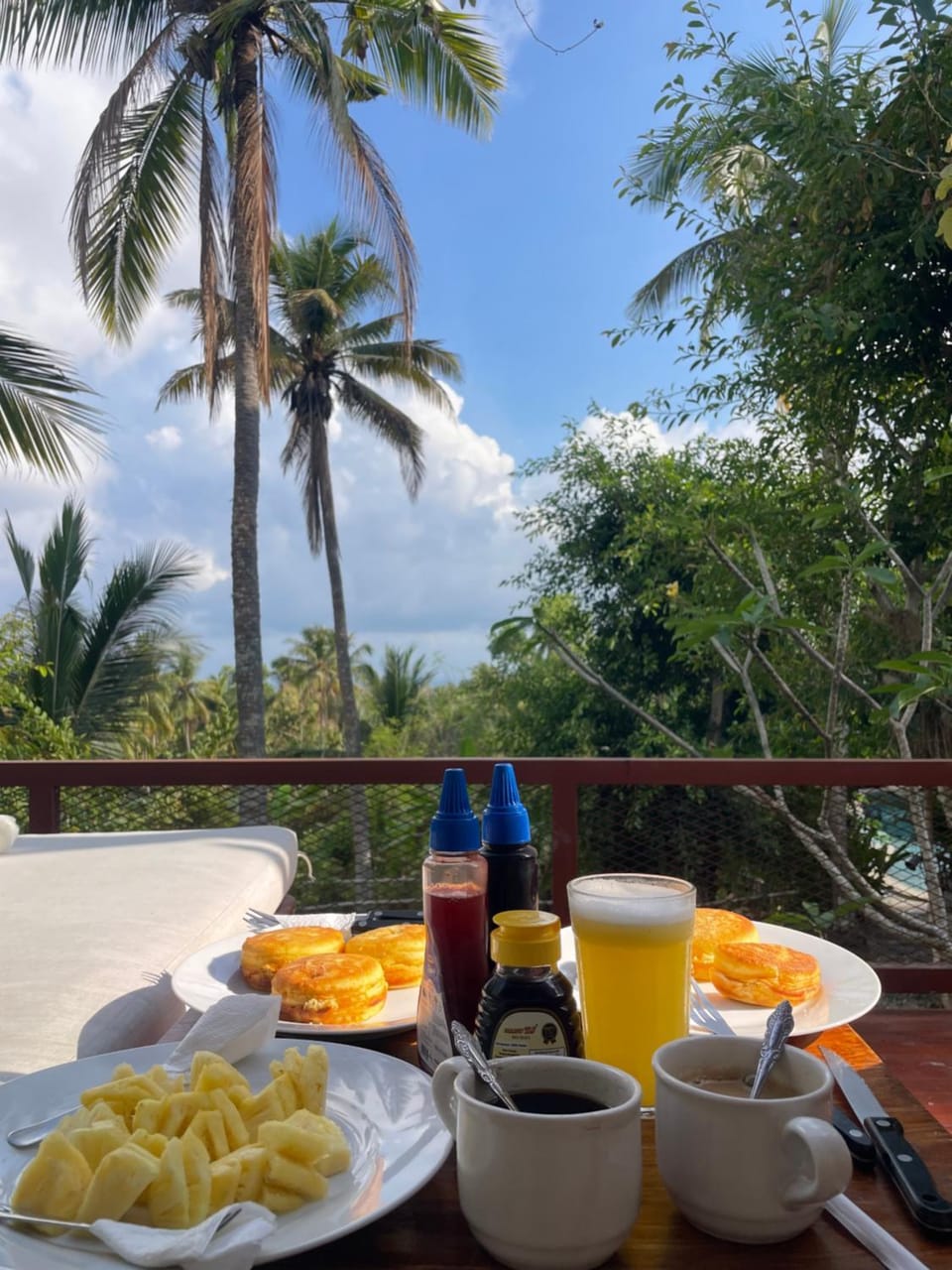 Day, Natural landscape, View (from property/room), Balcony/Terrace, Food and drinks, Food, Breakfast