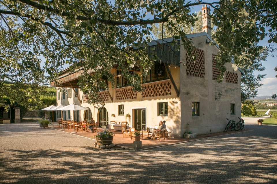 Property building, Garden view
