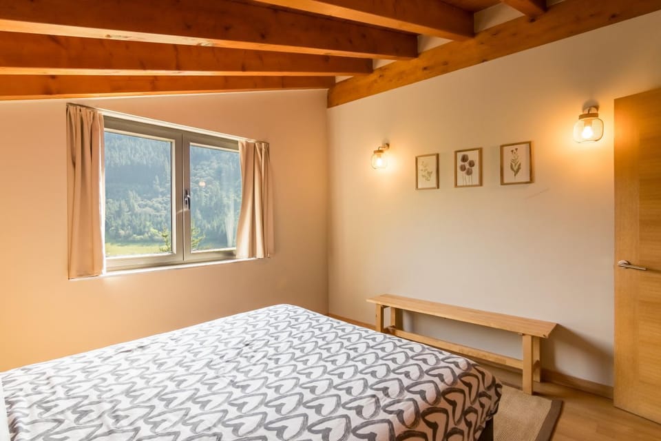 Property building, Living room, Bedroom