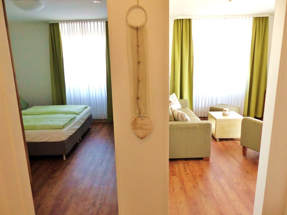 Living room, Bedroom
