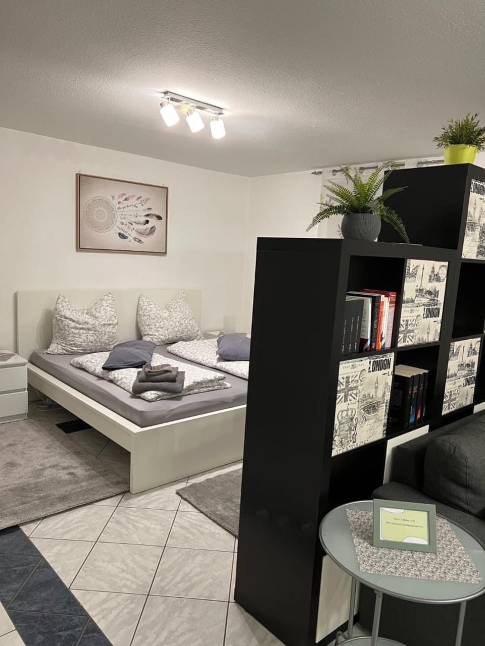 Living room, Bedroom