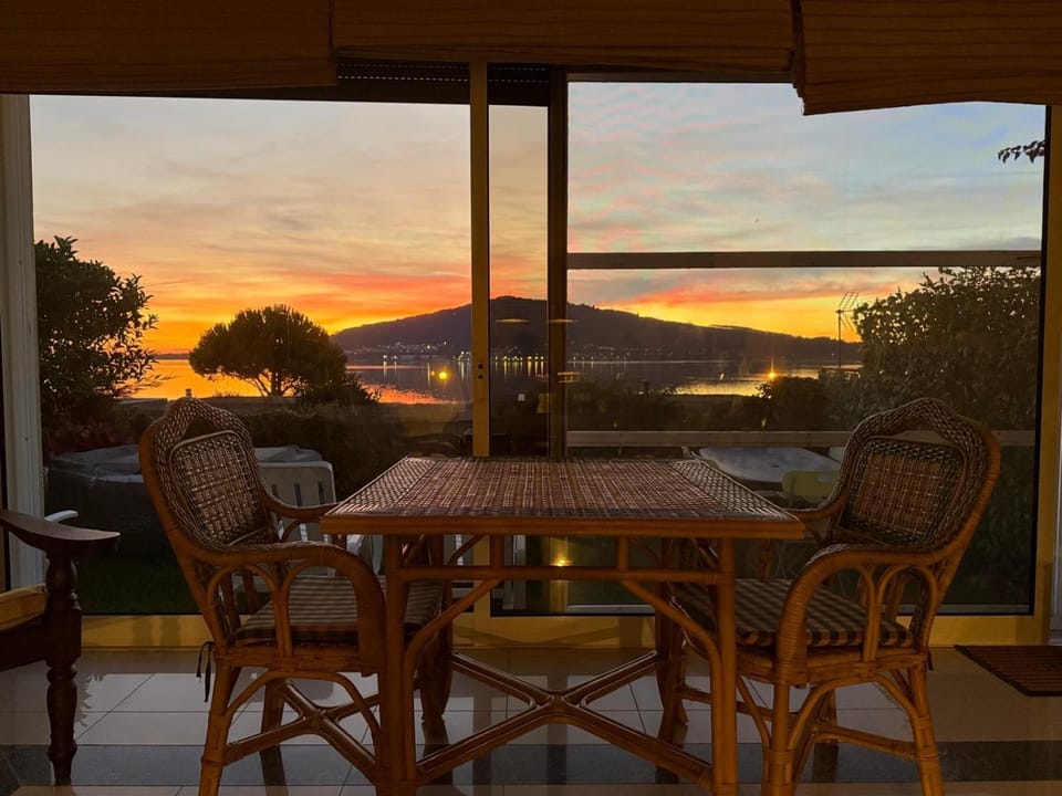 Natural landscape, View (from property/room), Mountain view, River view, Sunset