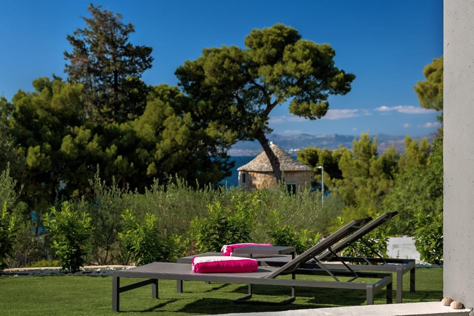 Natural landscape, Garden, sunbed