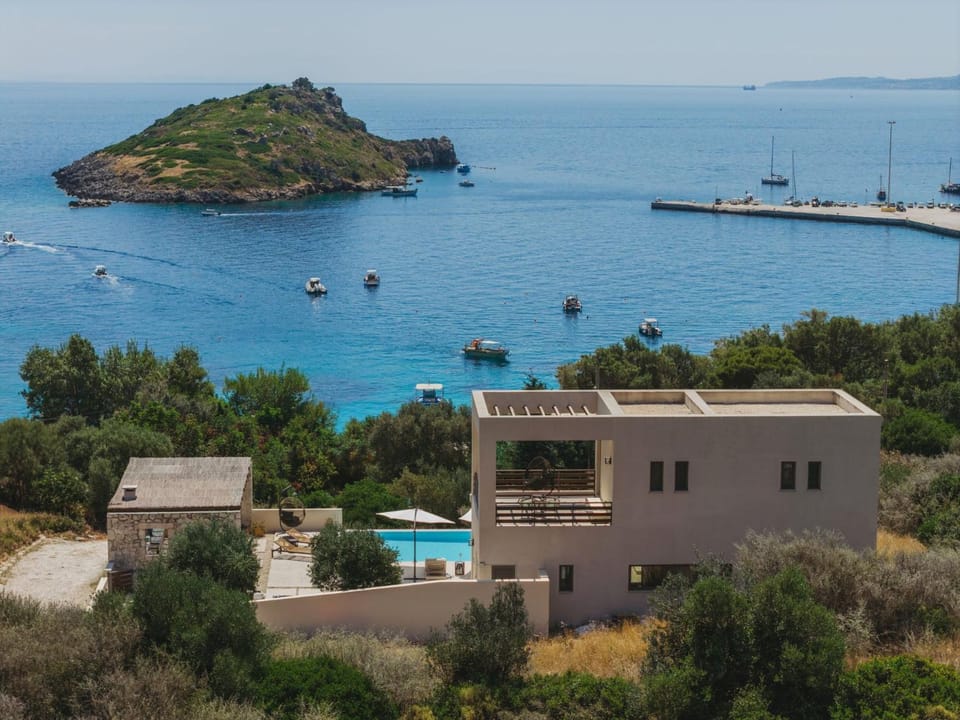 Property building, Natural landscape, Sea view