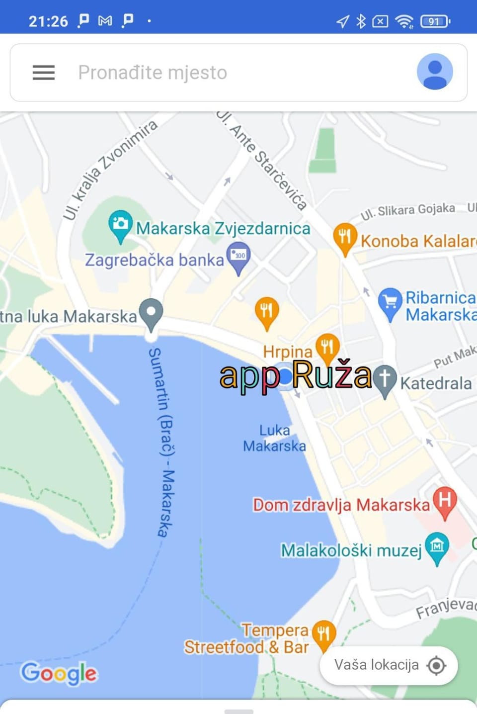 RUŽA Apartment in Makarska