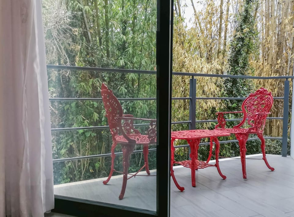 Balcony/Terrace, Food, Mountain view