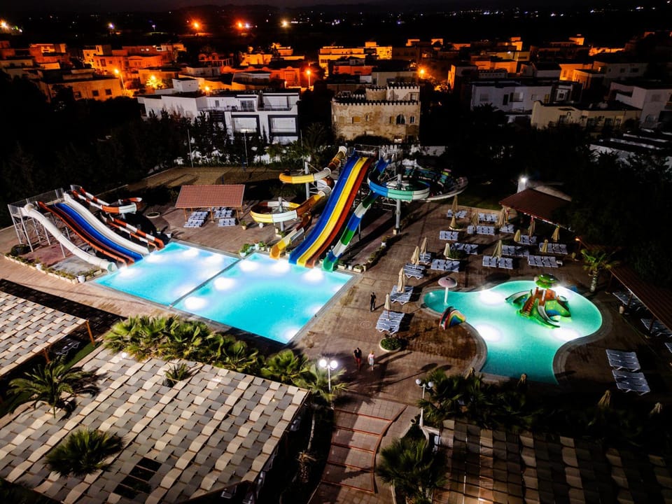Bird's eye view, Swimming pool