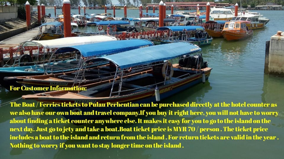 KUALA BESUT JETTY BUDGET HOTEL AIN - In front of Kuala Besut Jetty Hotel in Besut