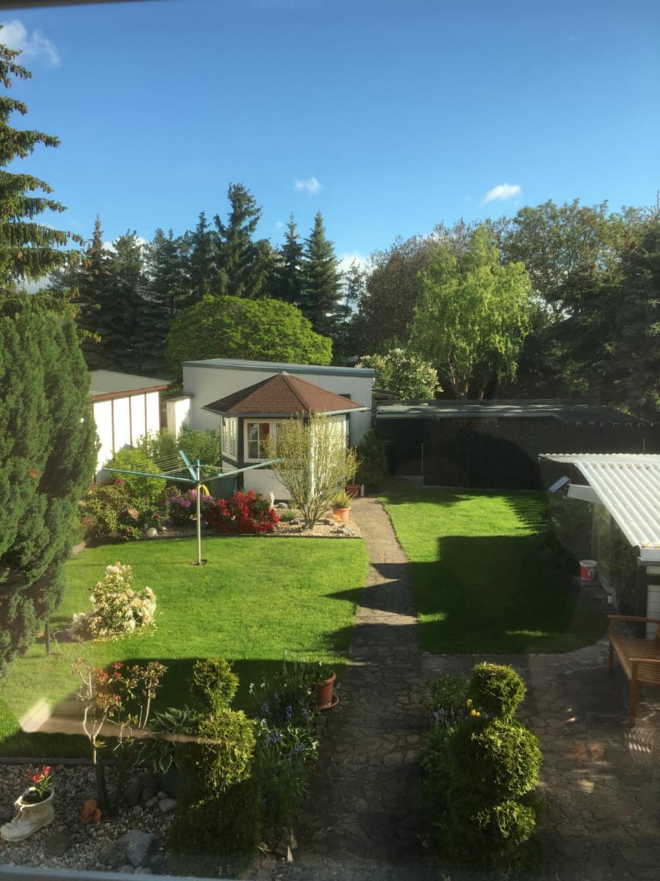 Property building, Garden