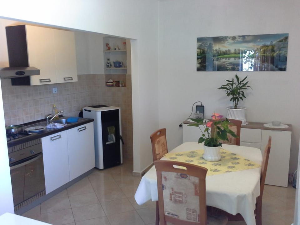 Kitchen or kitchenette, Dining area