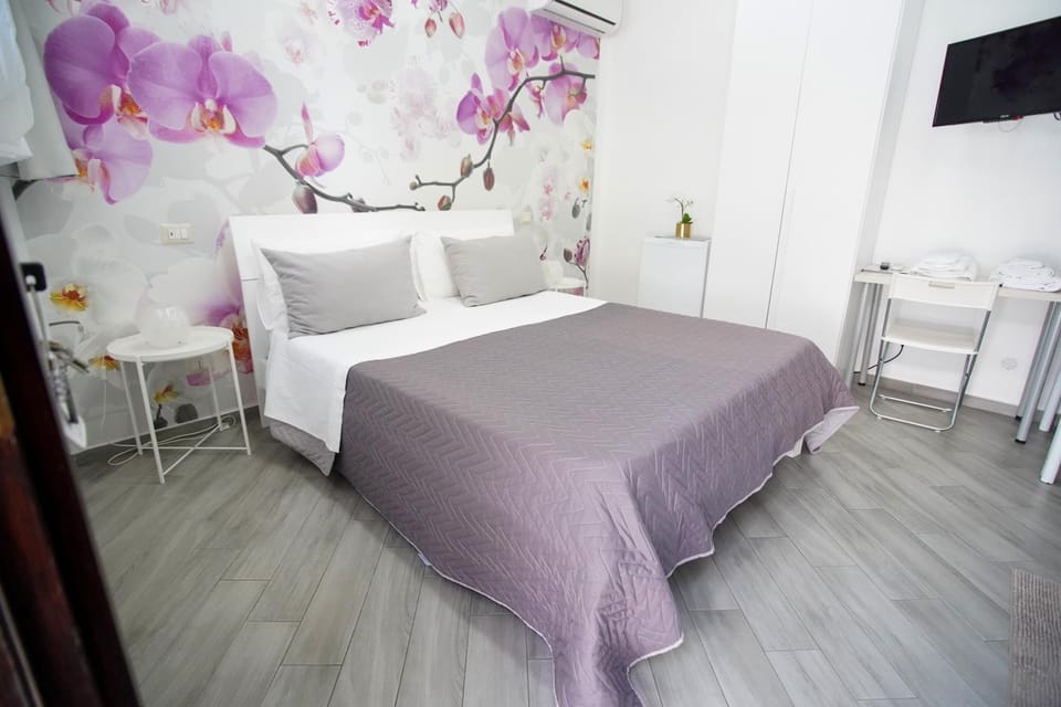 Bed, TV and multimedia, Photo of the whole room, Bedroom