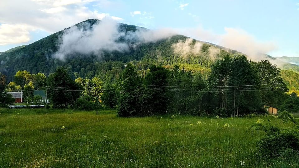 Natural landscape, Hiking, Mountain view