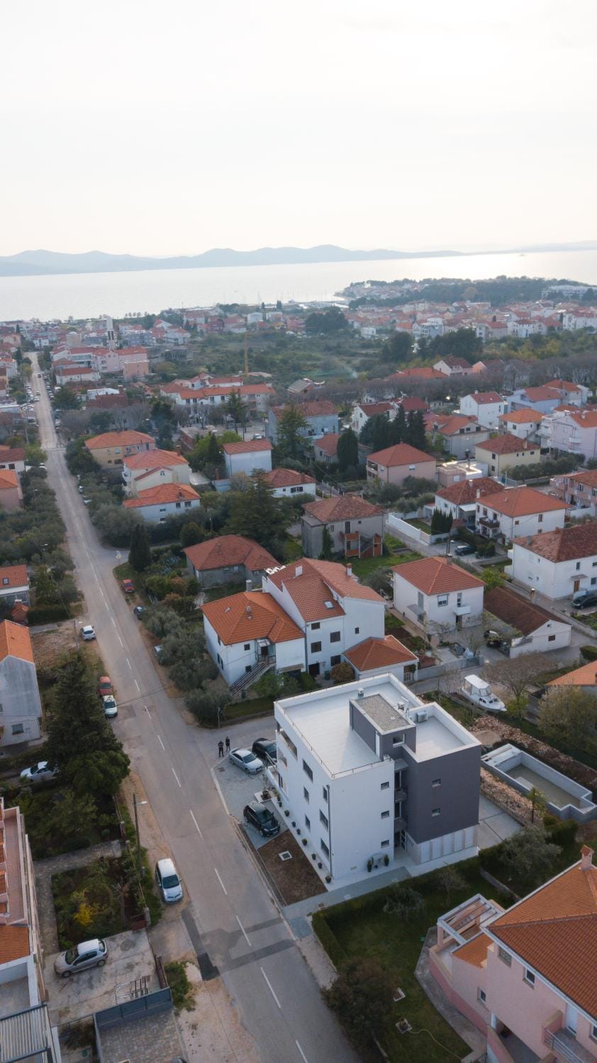 Property building, Bird's eye view, City view, Street view