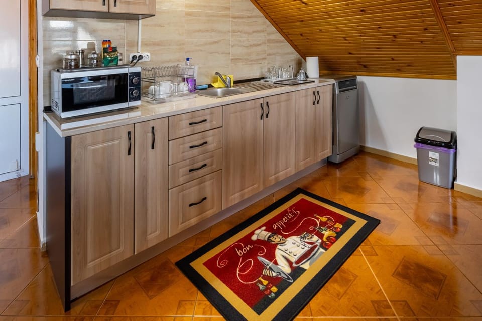 Kitchen or kitchenette, kitchen