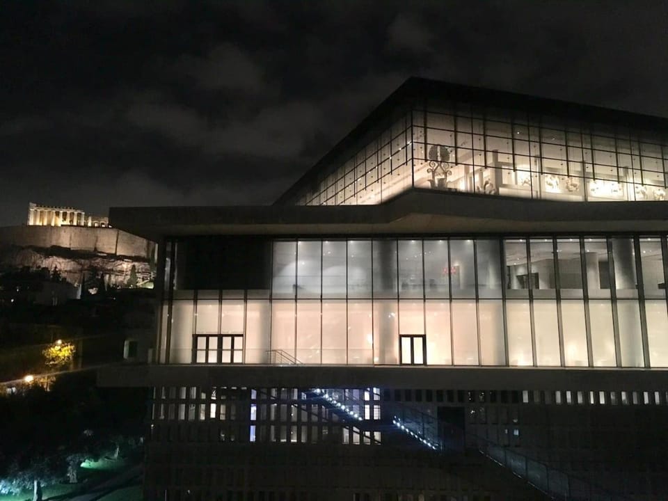 Night, City view, Landmark view