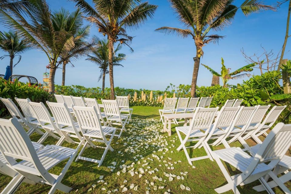 Property building, Garden, Beach