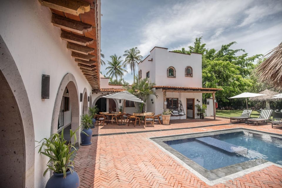 Property building, Pool view, Internal: Not applicable to any particular room
