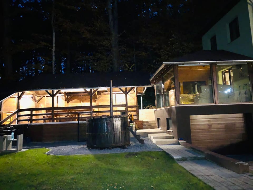 Property building, Night
