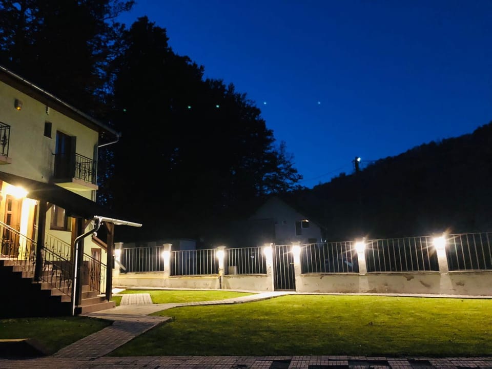 Night, Natural landscape, Garden