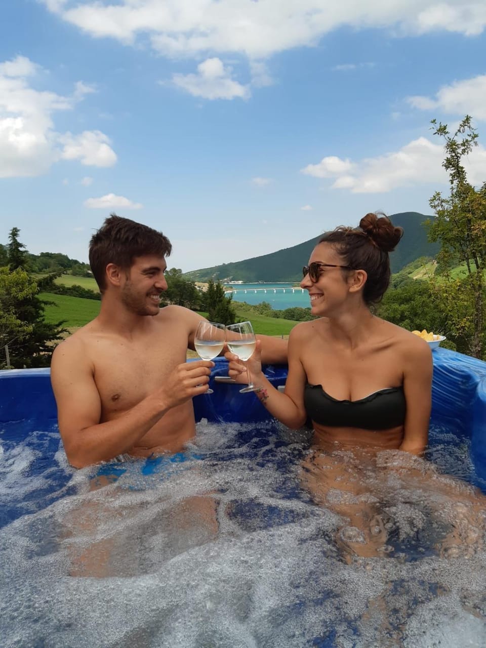 People, Swimming pool