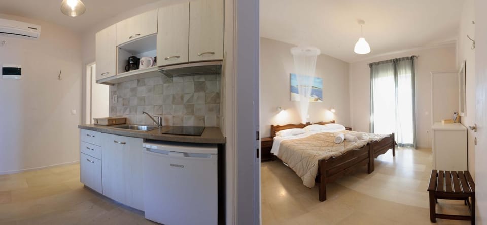 Kitchen or kitchenette, Bedroom