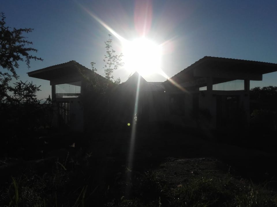 Property building, Sunset