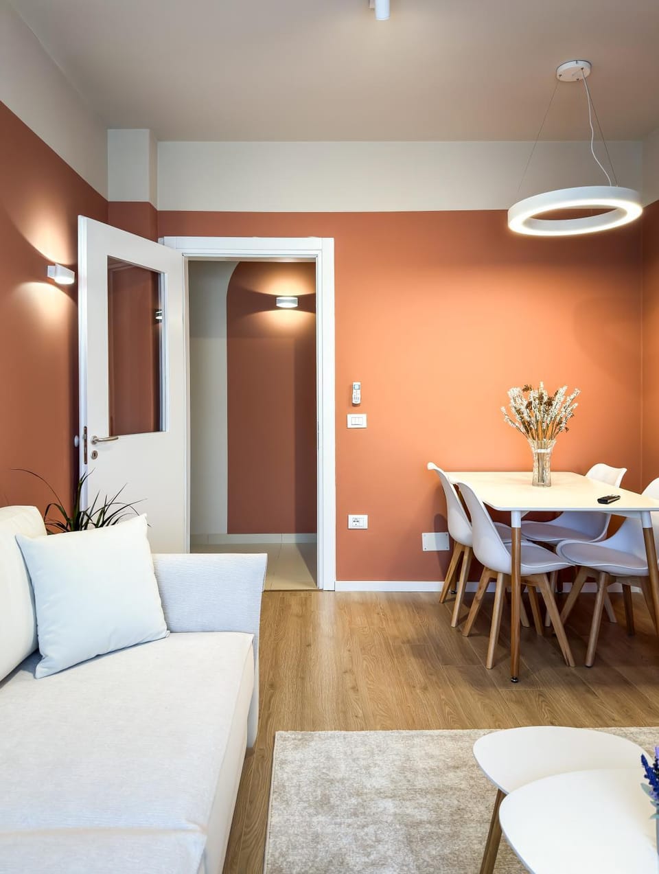 Living room, Seating area, Dining area