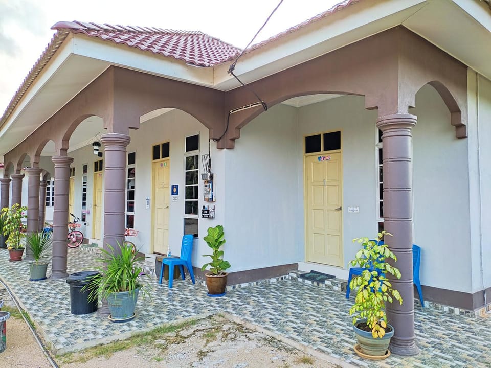 Property building, Patio