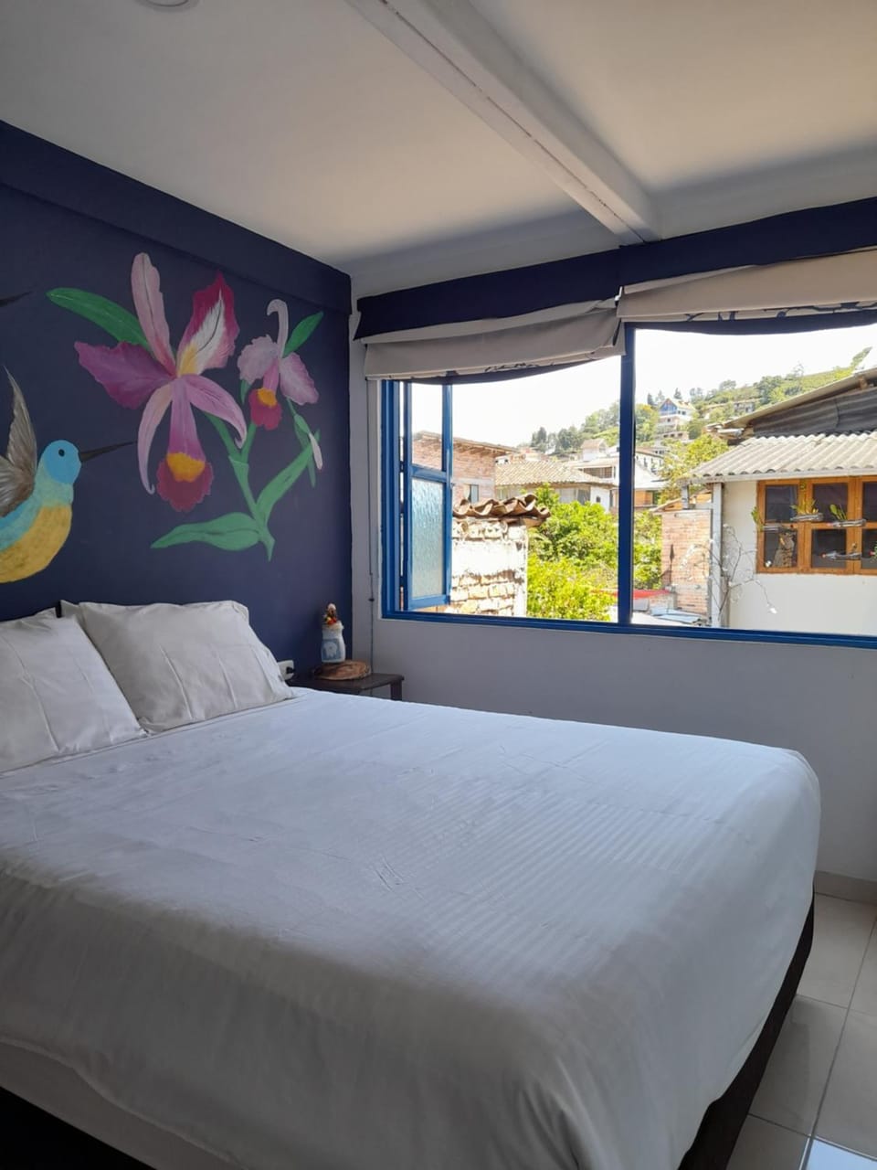 Bed, Garden view, Inner courtyard view