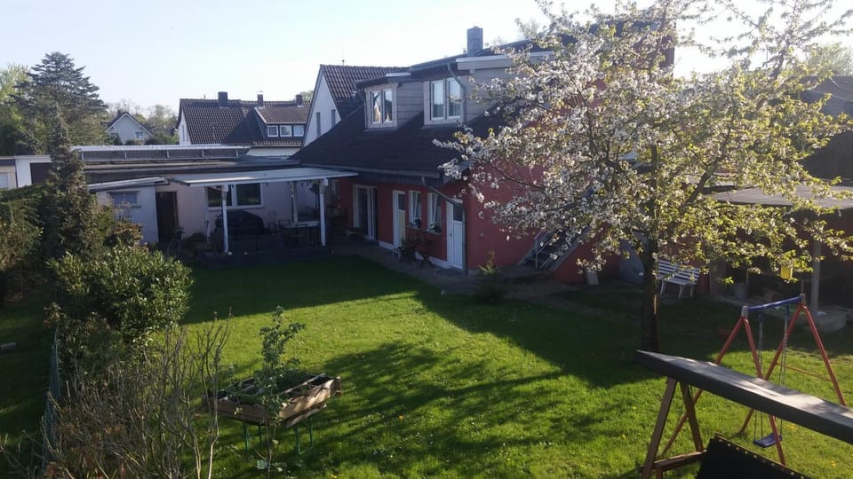Property building, Garden, Garden view