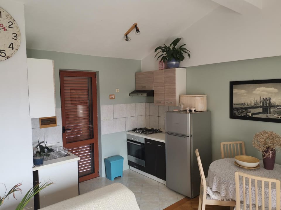 Kitchen or kitchenette, Dining area