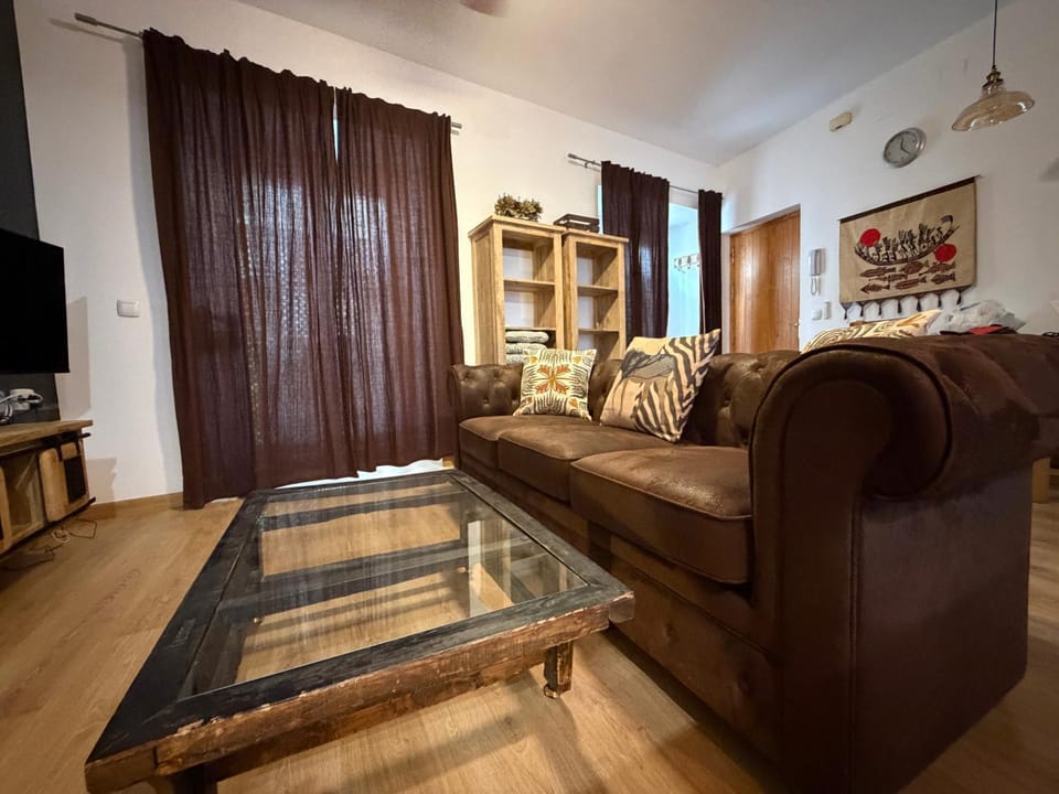 Living room, fireplace