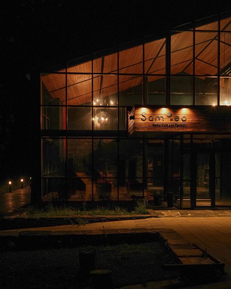 Property building, Night